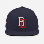 RD - Republica Dominicana Fitted Flat Hat - Afbeelding 5