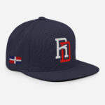 RD - Republica Dominicana Fitted Flat Hat - Afbeelding 4