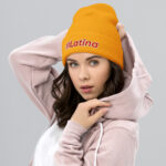#Latina Winter Hat – Soft, Stylish & Made for Everyday Latin Vibes - Image 8