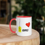 “Te Amo” Valentine’s Coffee Mug – Romantic Gift for Him or Her