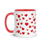 Red Hearts Coffee Mug – Romantic Gift for Valentine’s Day or Everyday Love - Image 3