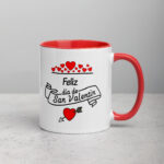 “Feliz Día de San Valentín” Coffee Mug – Classic Valentine’s Gift for Him or Her
