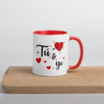 “Tú & Yo” Valentine’s Coffee Mug – Romantic Gift for Couples or Best Friends