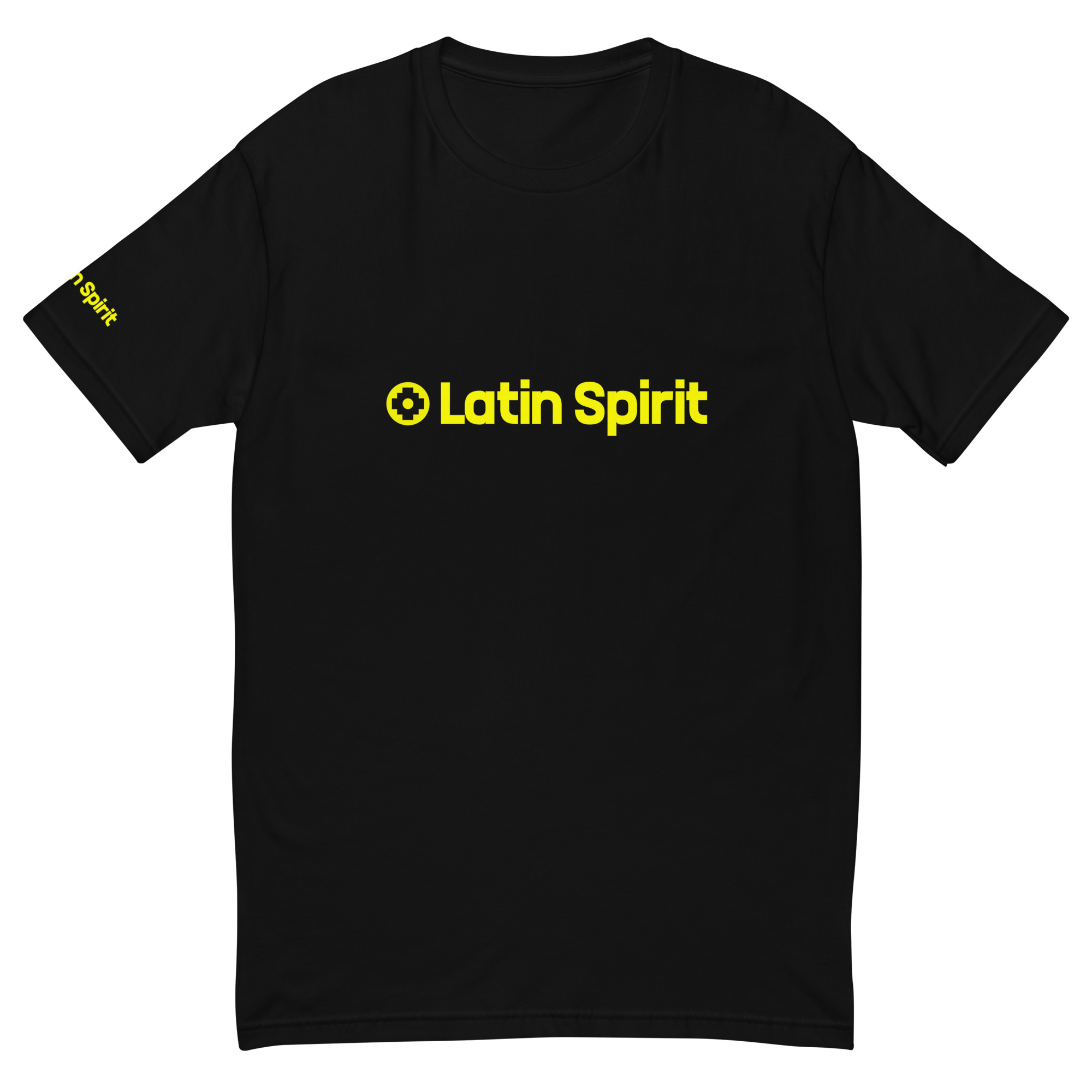mens-fitted-t-shirt-black-front-6acd4fd4b1d14.jpg Short Sleeve T-shirt - Image 1